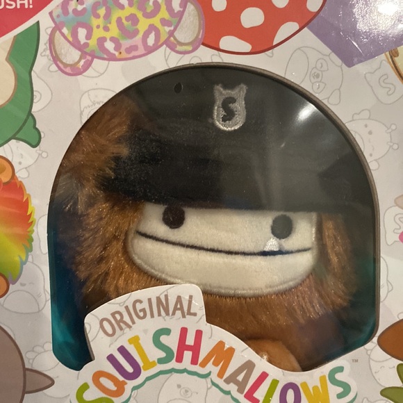 Squishmallow Take 4 card game exclusive Benny the Bigfoot clip NIB NWT - Picture 4 of 4